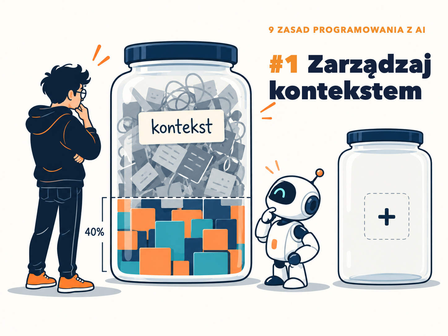 9 zasad programowania z AI - #1: Zarządzaj kontekstem