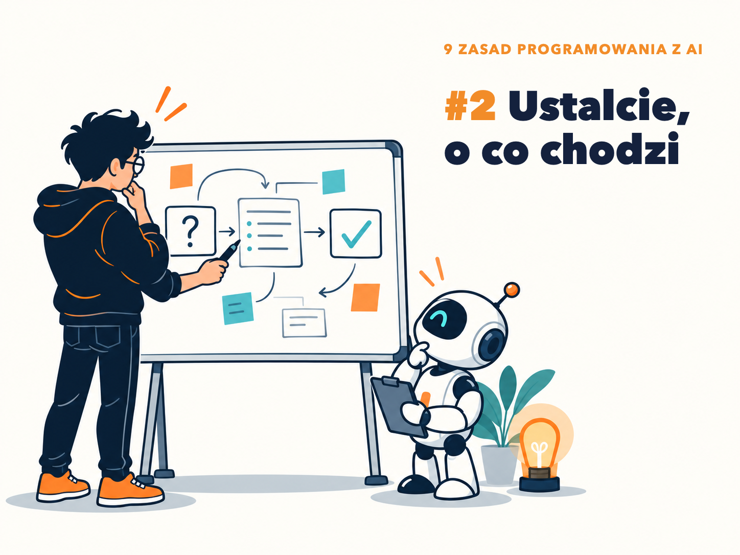 9 zasad programowania z AI - #2: Ustalcie, o co chodzi