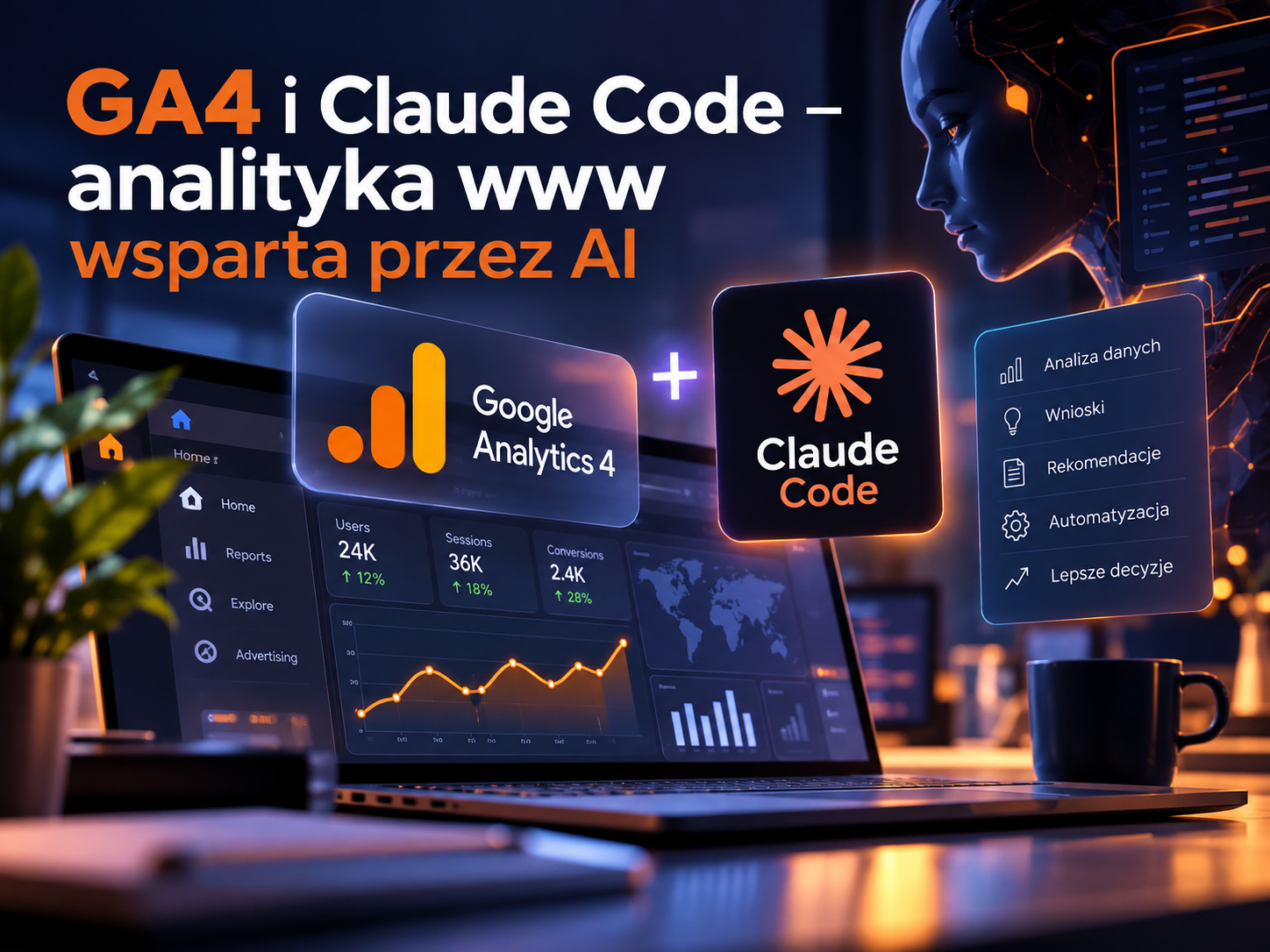 GA4 i Claude Code – analityka www wsparta przez AI